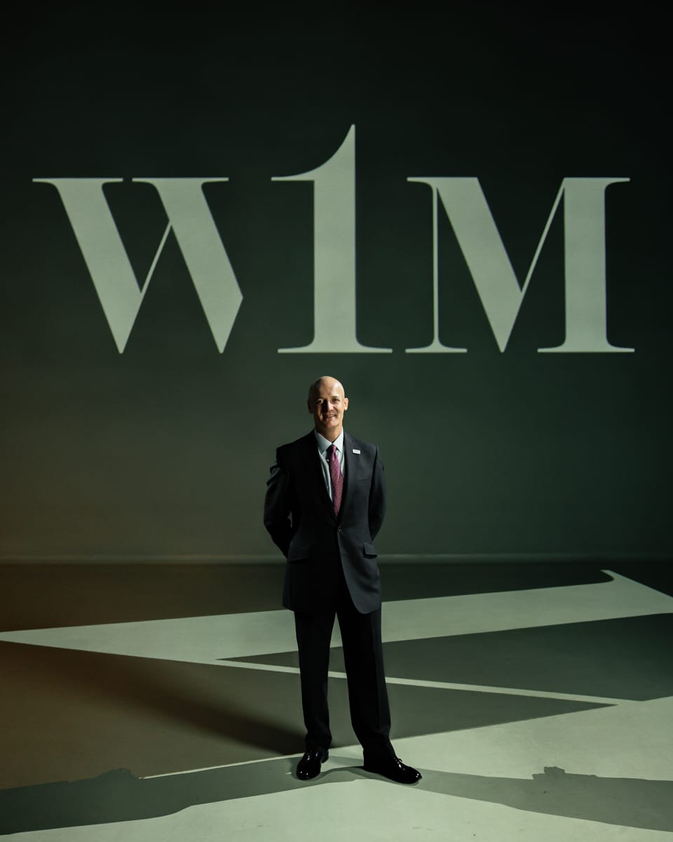 Business portrait of Guy McGlashan, CEO of W1M