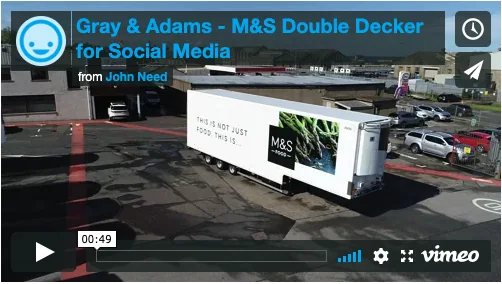 Gray & Adams Teaser – M&S Double Decker for Social Media