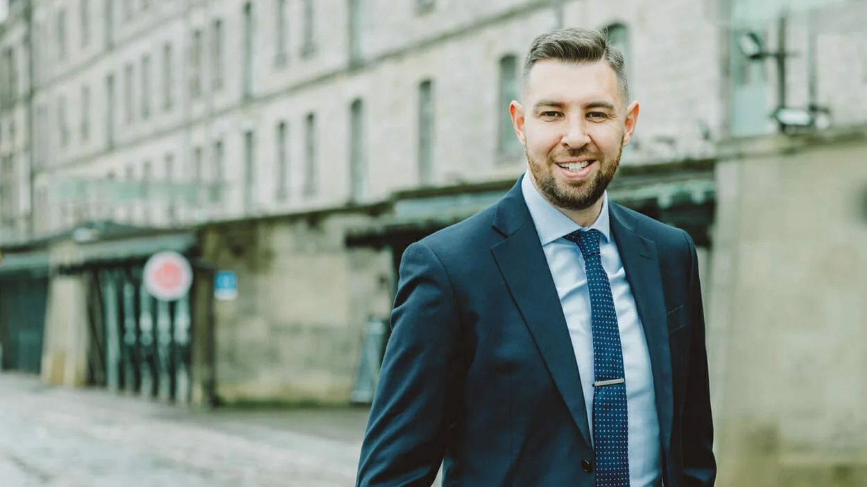 Business portrait photographed on location by John Need