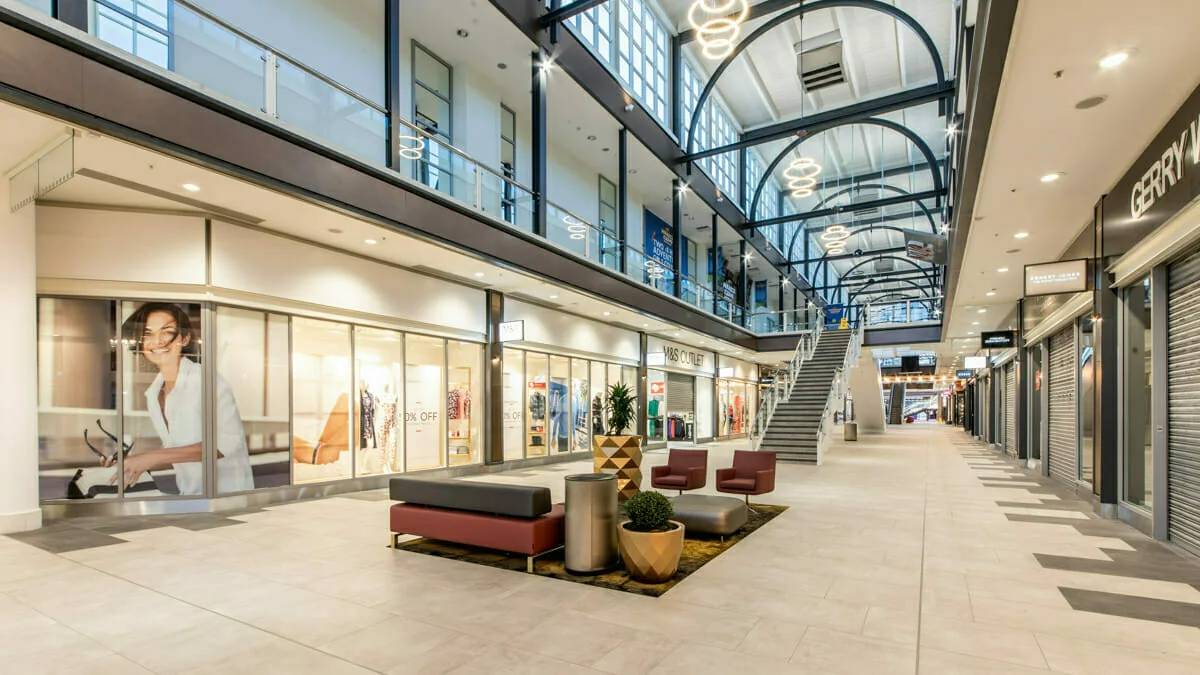 Commercial interior photographed by John Need