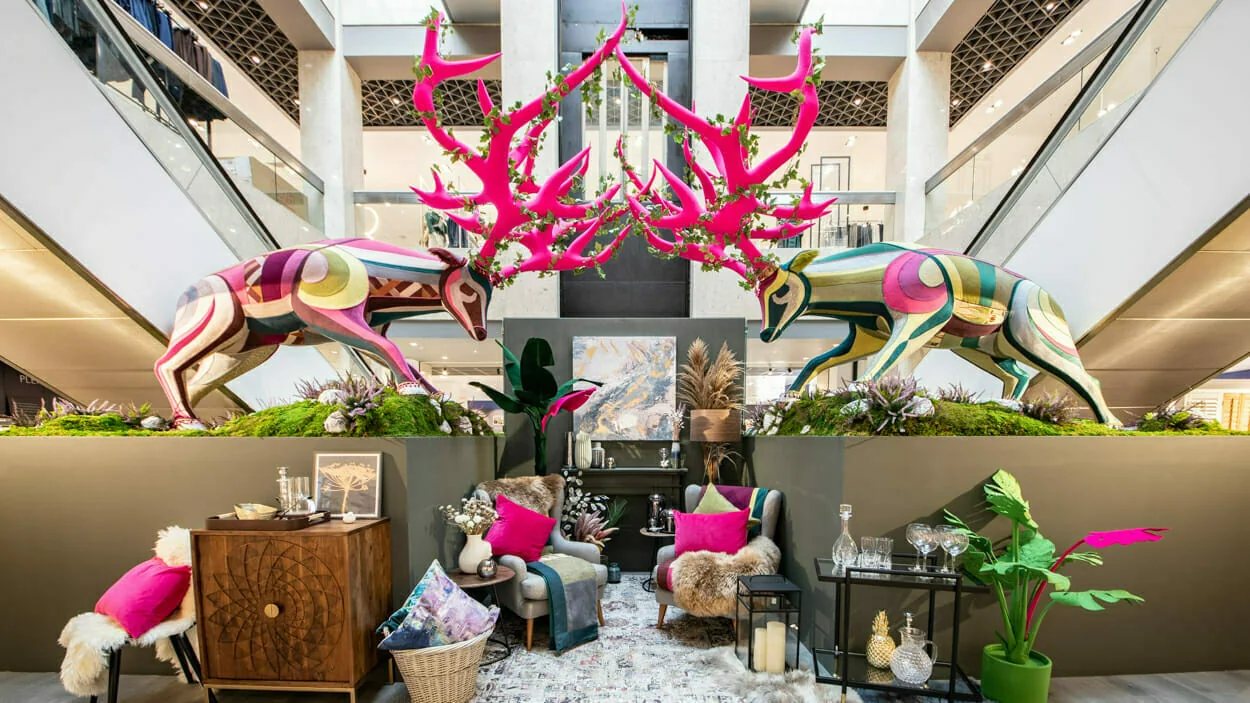 Sarah Feather Design for John Lewis & Partners Edinburgh